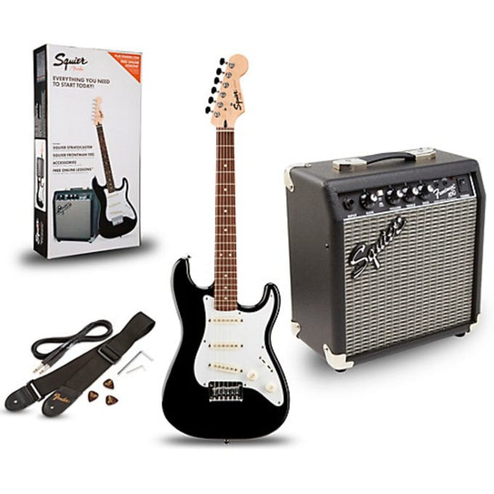 Fender Squier Stratocaster Affinity Noir