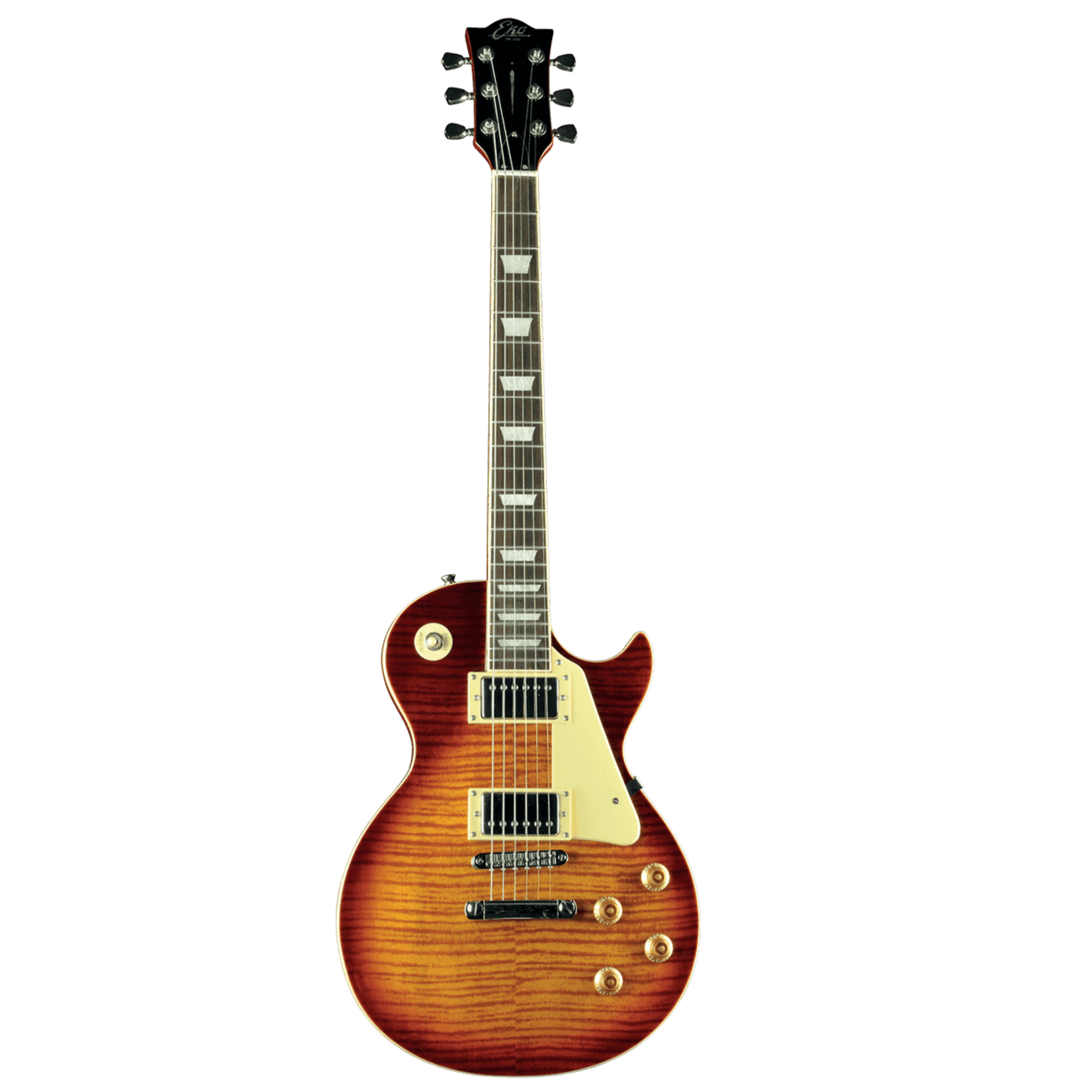 Eko VL480 Aged Cherry Sunburst Flamed